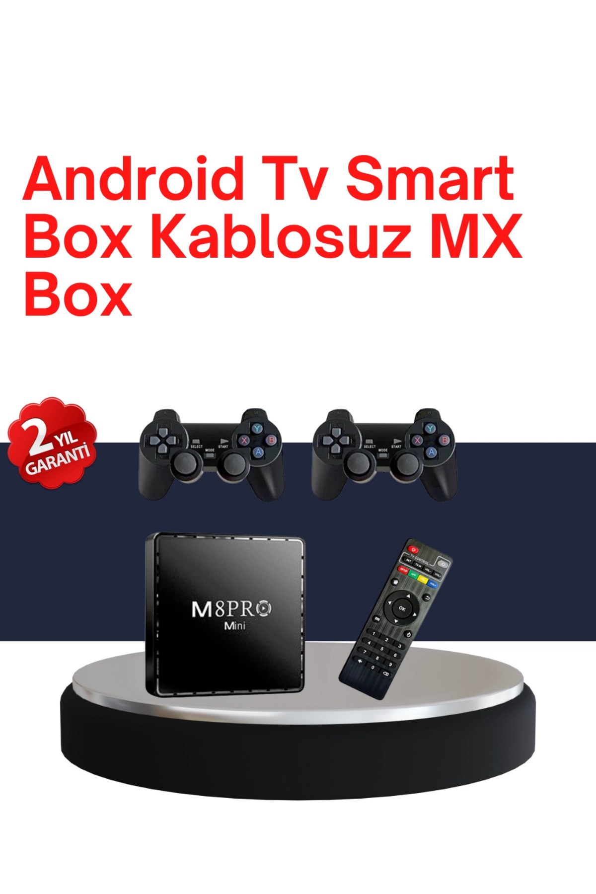 Lisinya BFS Retro Oyun Konsollu Akıllı Android TV Kutusu