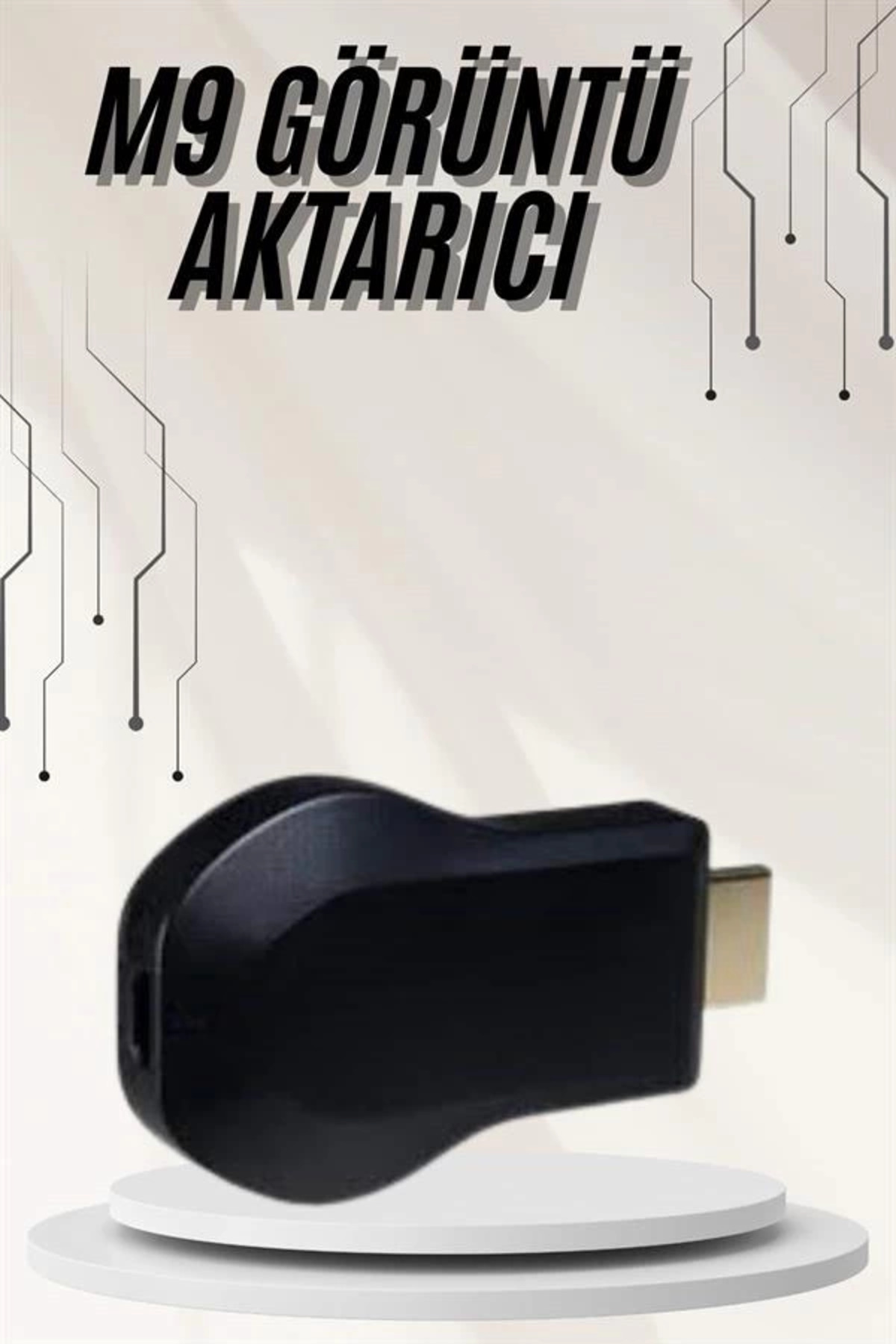 tetikteknoloji BFS Kablosuz Hdmı Ses Ve Görüntü Aktarıcı Kolay Taşınabilir Yüksek Çözünürlüklü