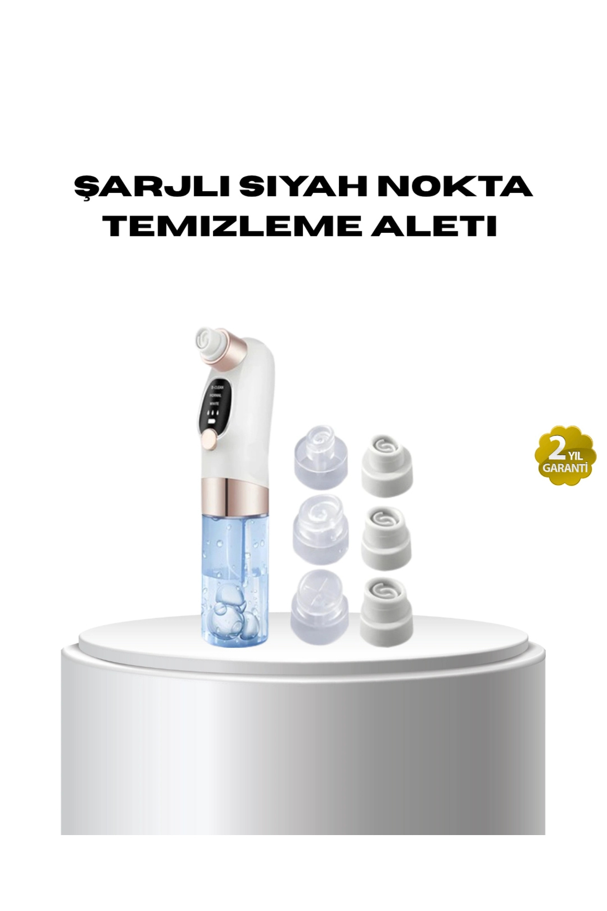 shopwave Ayarlanabilir Güç Seviyeli Vakumlu Siyah Nokta Temizleme Cihazı – Derin Gözenek Temizliği