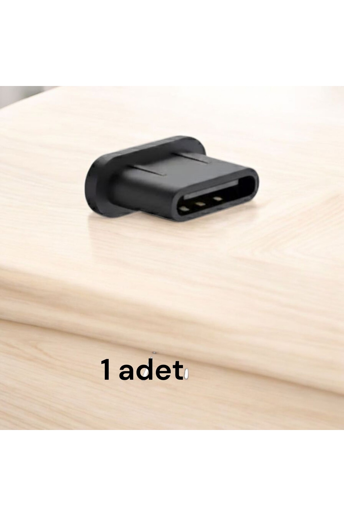 emrebilisim Type-c Telefonlara Uyumlu Toz Ve Kir Önleyici Şarj Soketi Koruyucu Tıpa Slikon 1 Adet Siyah