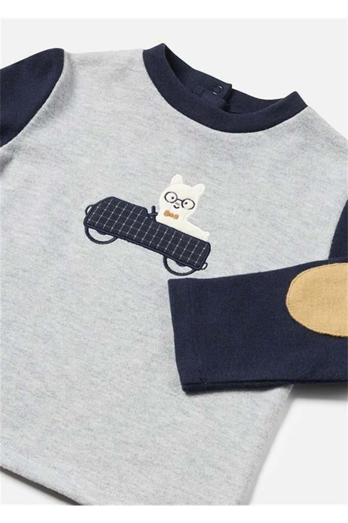 Mayoral erkek çocuk uzun kol sweatshırt 2031 fotoğrafı 3 (önizleme)