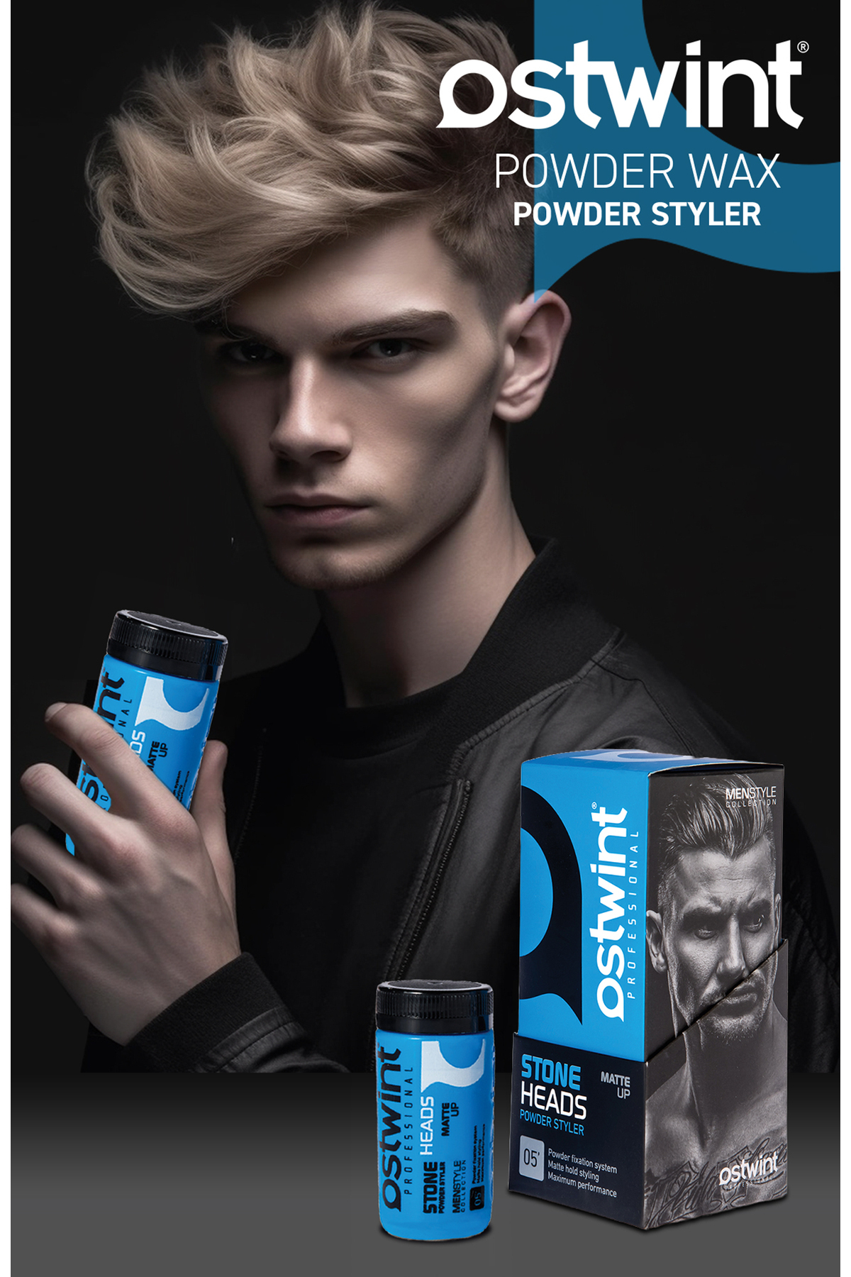 Mavi Stone Matte Saç Şekillendirici Toz Wax 20 Ml — MSV40 — تصویر 4 از 5