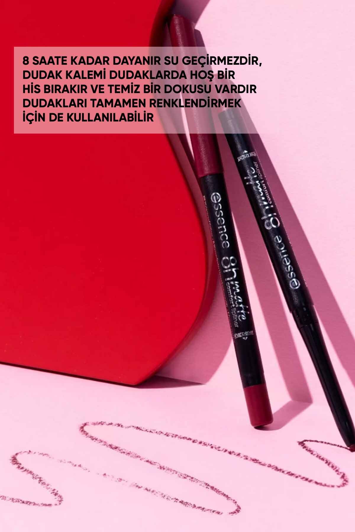 مداد لب 8H Matte Comfort No: 19 — رنگارنگ 68451 — تصویر 5 از 6