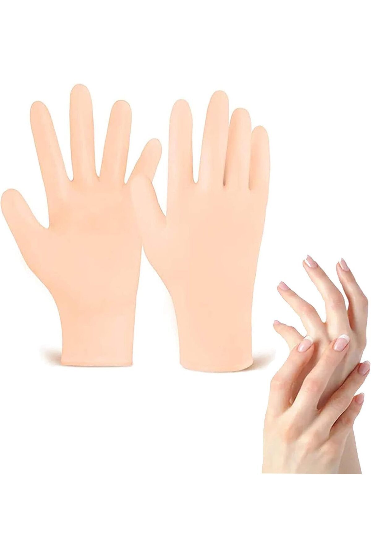 STOREMAX Aputue Nemlendirici Eldiven, 1 Çift Silikon Eldiven, Kuru Eller İçin Su Geçirmez Güneş Koruma Eldive