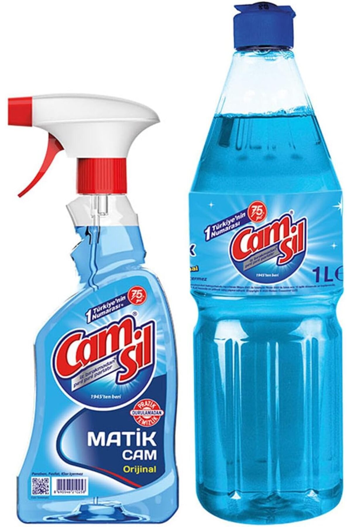 STOREMAX CAMSİL PROMOSYONLU 500ML MATİK + 1LT DÖKME ORJİNAL MAVİ 1182297