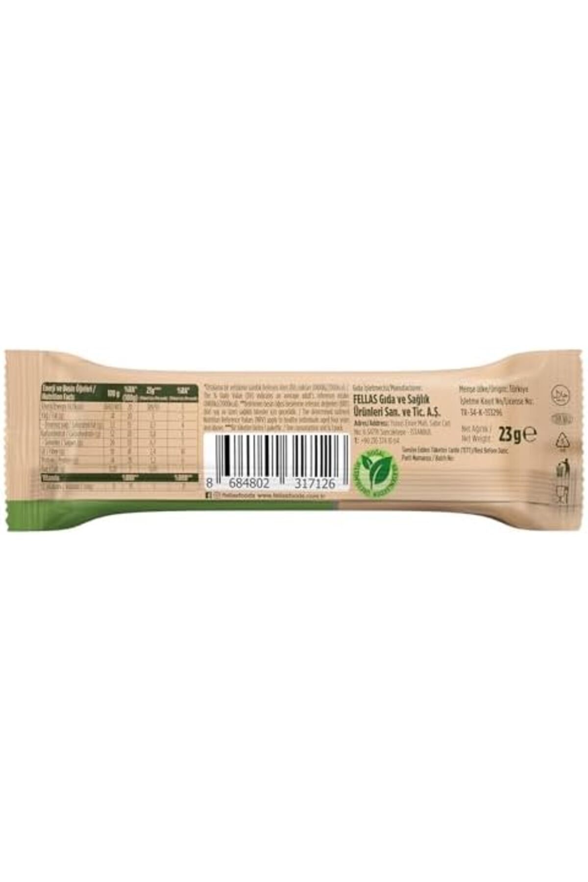 STOREMAX Fellas Granola Bar Dört Tohumlu, 23 Gram, 12 Adet 1182297