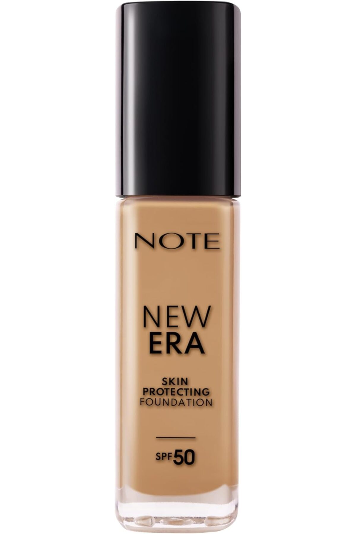 STOREMAX Note New Era Skin Protecting 180 Dark Honey Nemlendirici Etkili SPF 50 Hyaluronik Asitli Fondöten 1