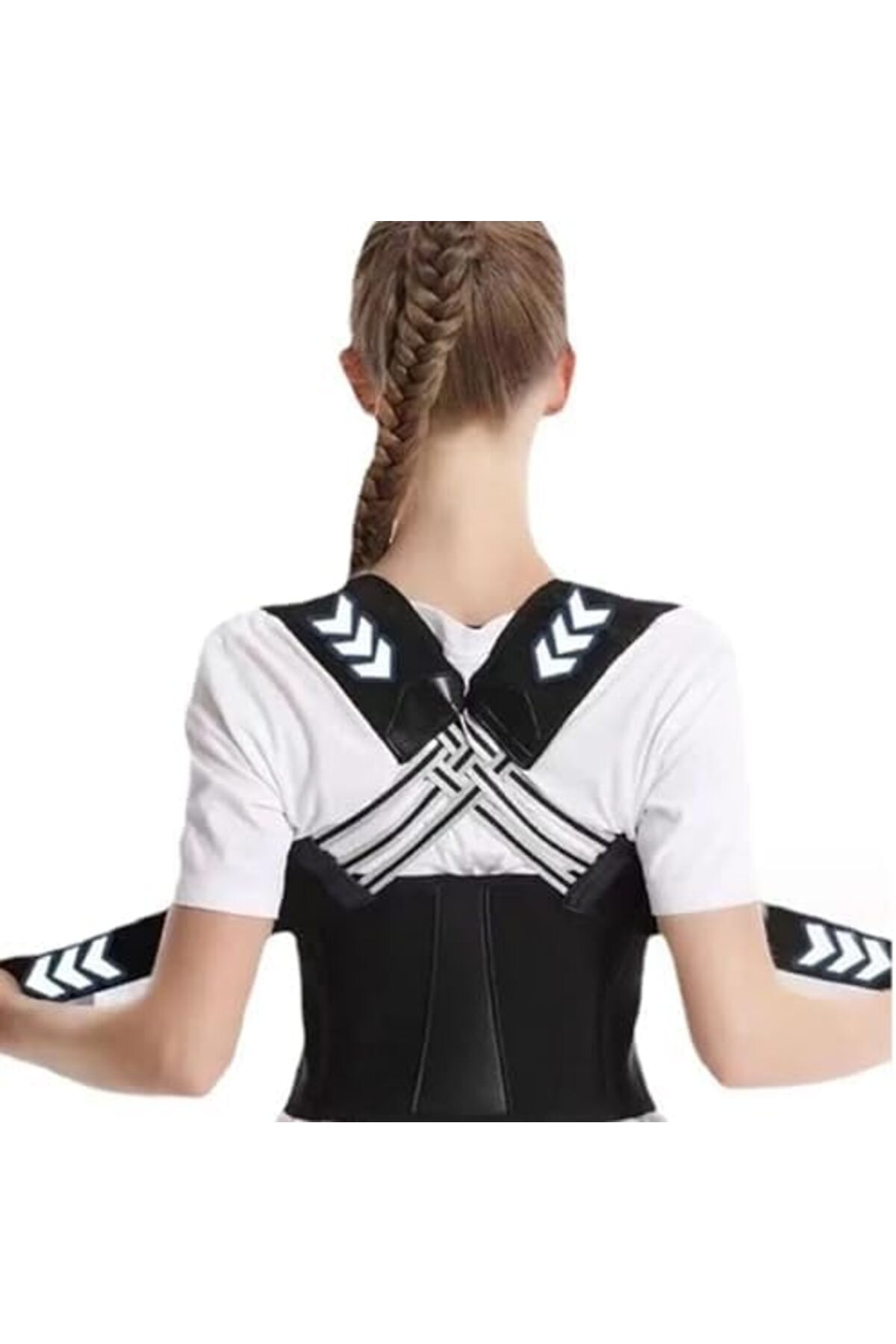 STOREMAX Kadın ve Erkek için Kamburluk Önleyici Dik Duruş Korsesi, Omuz, Bel ve Sırt Desteği Korsesi Sıkılaşt