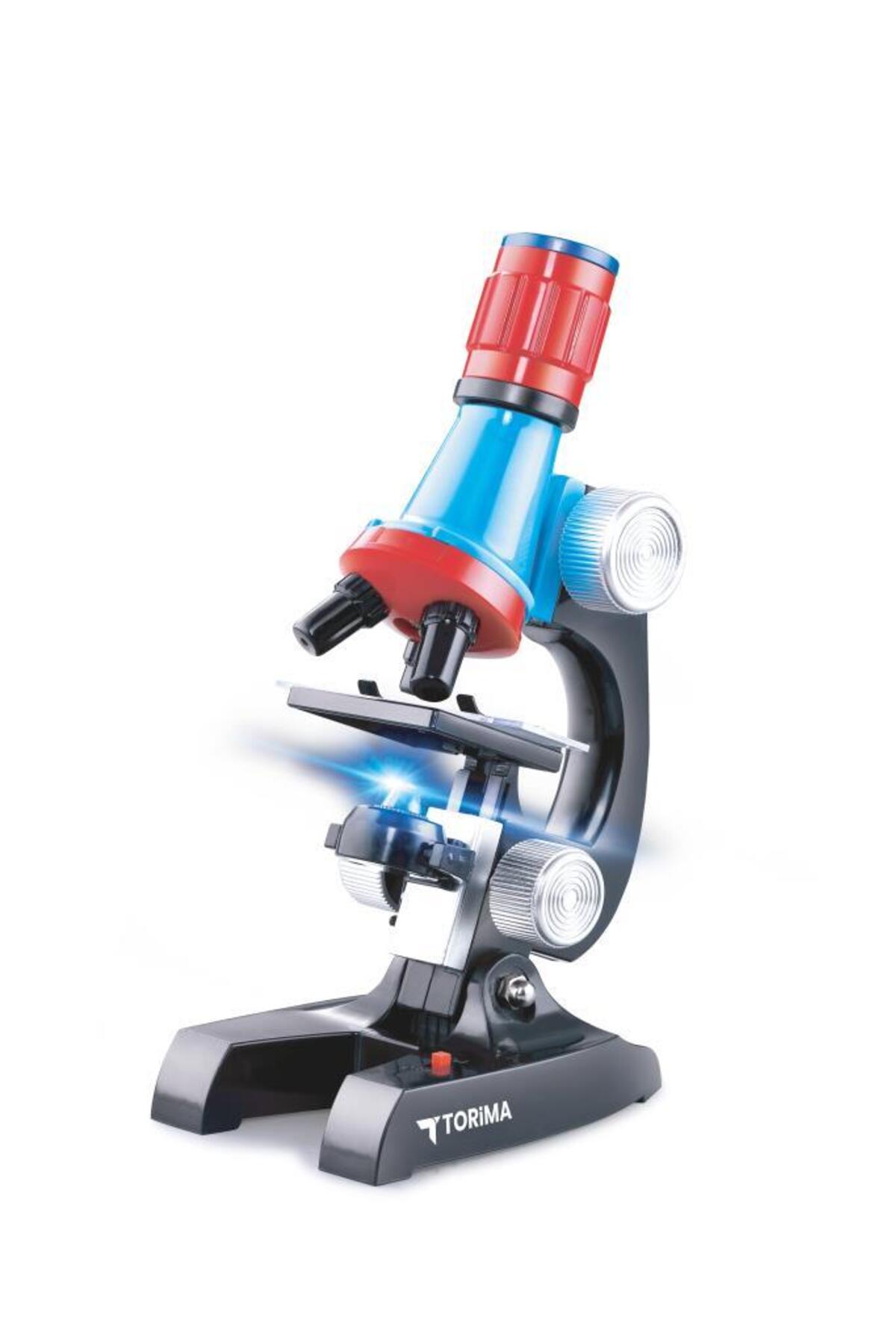 Torima Mikroskop Led Işıklı 6-12 Yaş Çocuklar İçin Eğitici Bilim Mikroskobu Seti TSM01 Siyah fotoğrafı 4 (önizleme)