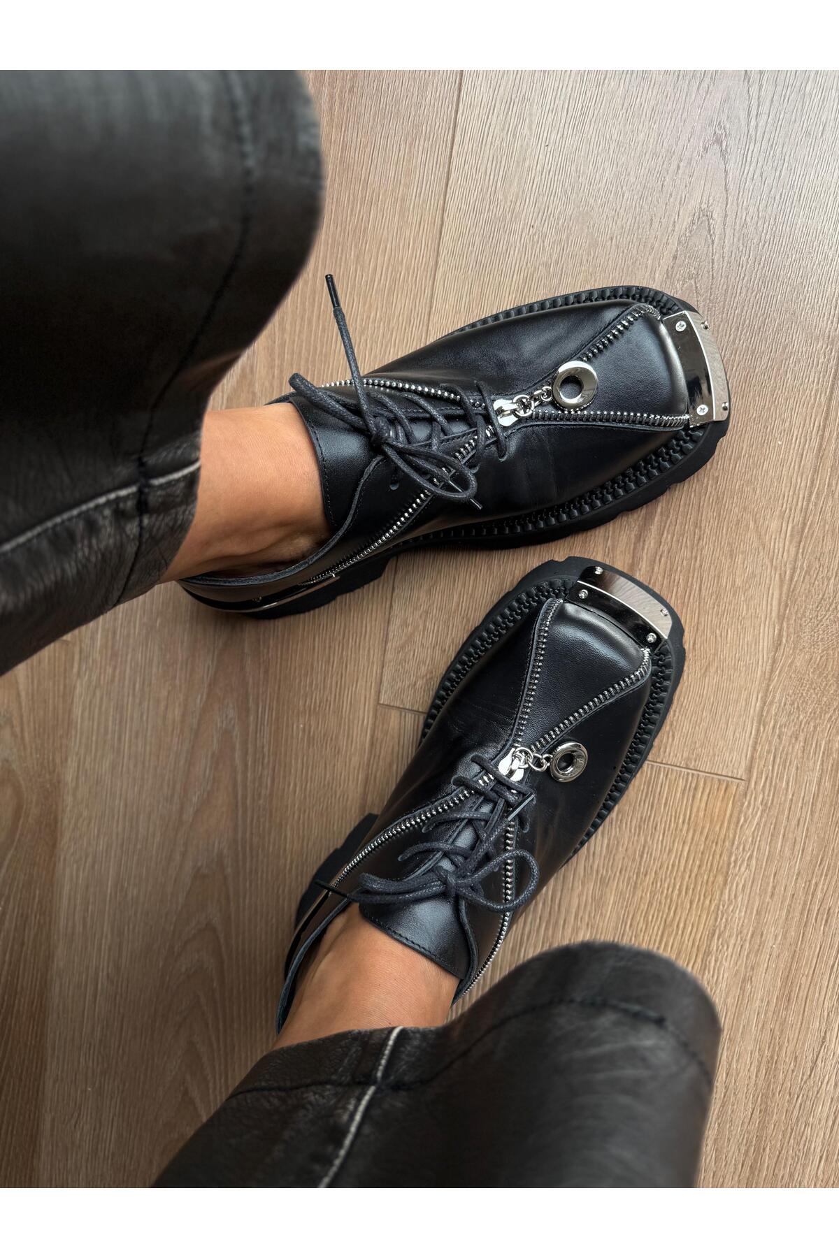 Naz Genç Ayakkabı HAKİKİ DERİ LOAFER