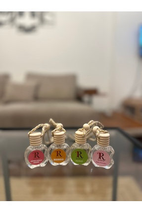 Revilya 8 ml4’lü Araç ve Mini Mekan Koku Seti Paçuli Pudra Japon Kirazı Mango...