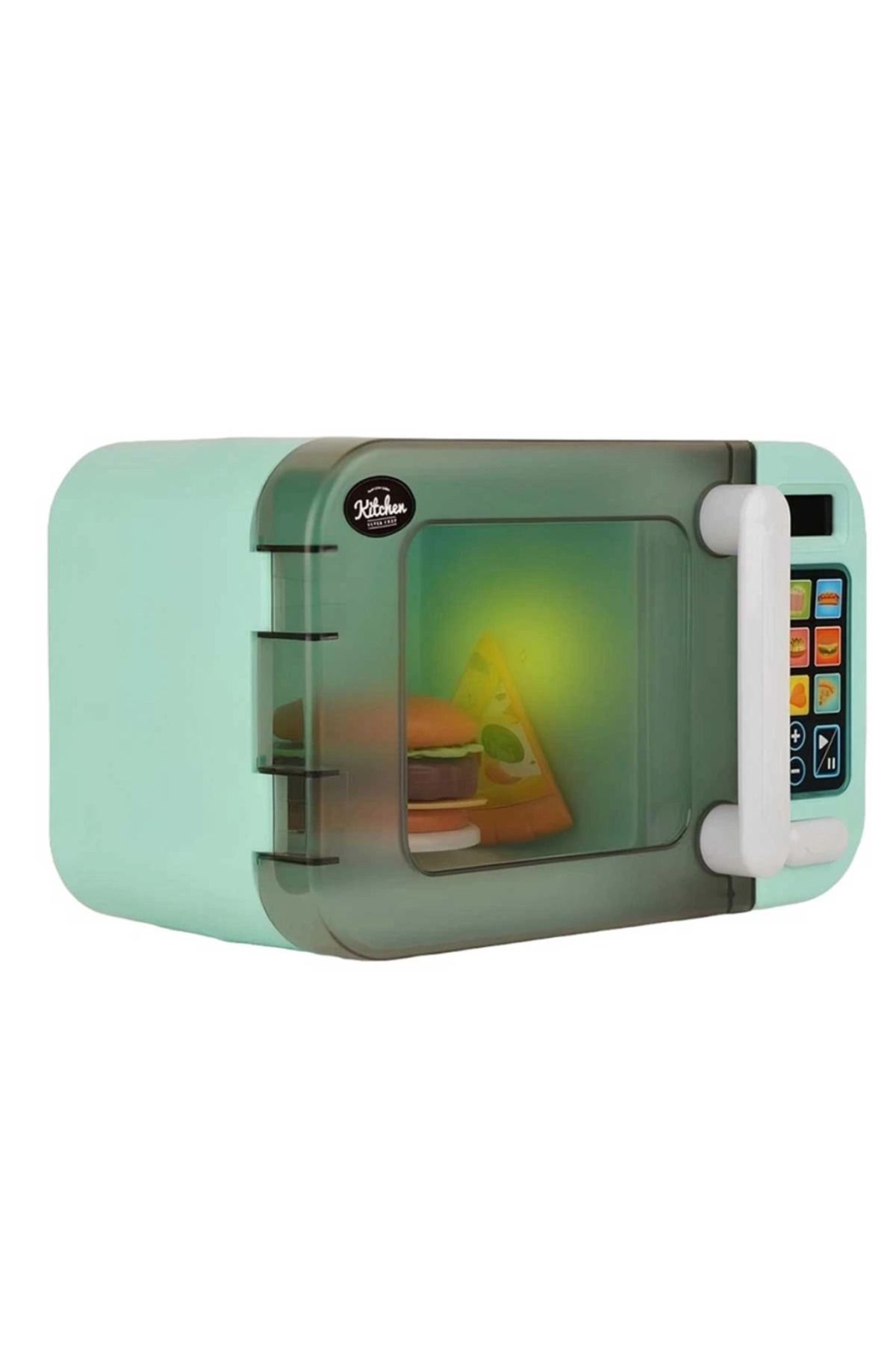 Lisinya BFS Dokunmatik Ekranlı Işıklı ve Sesli Oyuncak Mikrodalga Fırın