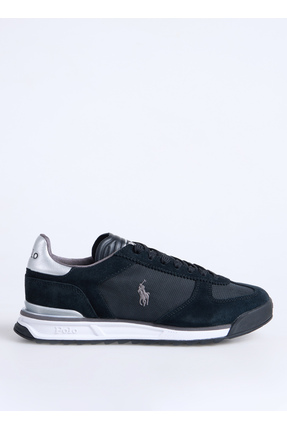 Ralph Lauren Siyah Erkek Sneaker VARICK PP-SNEAKERS-LOW TOP LACE