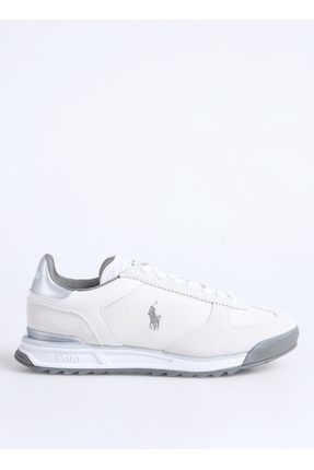 Ralph Lauren Beyaz - Gri Erkek Sneaker VARICK PP-SNEAKERS-LOW TOP LACE