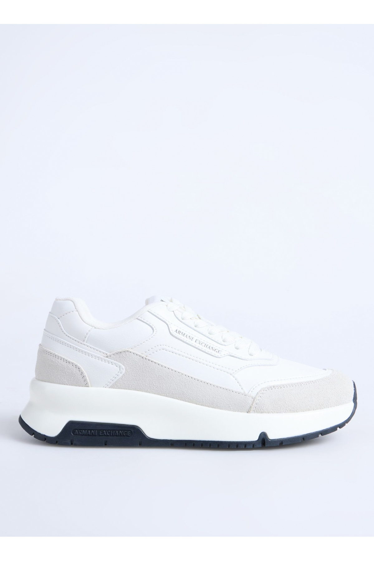 آرمانی اکسچنج کفش کتانی مردانه سفید مایل به کرم XM001718