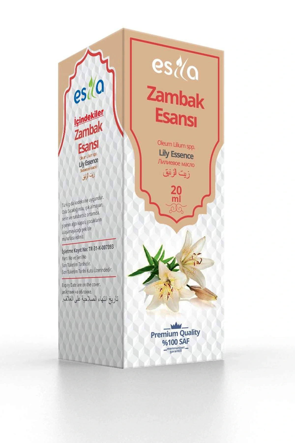 ESİLA Zambak Esansı 20 Ml.