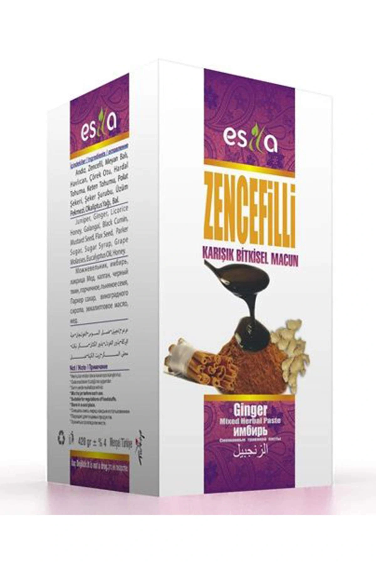 ESİLA Zencefilli Kış Macunu 420 Gr.