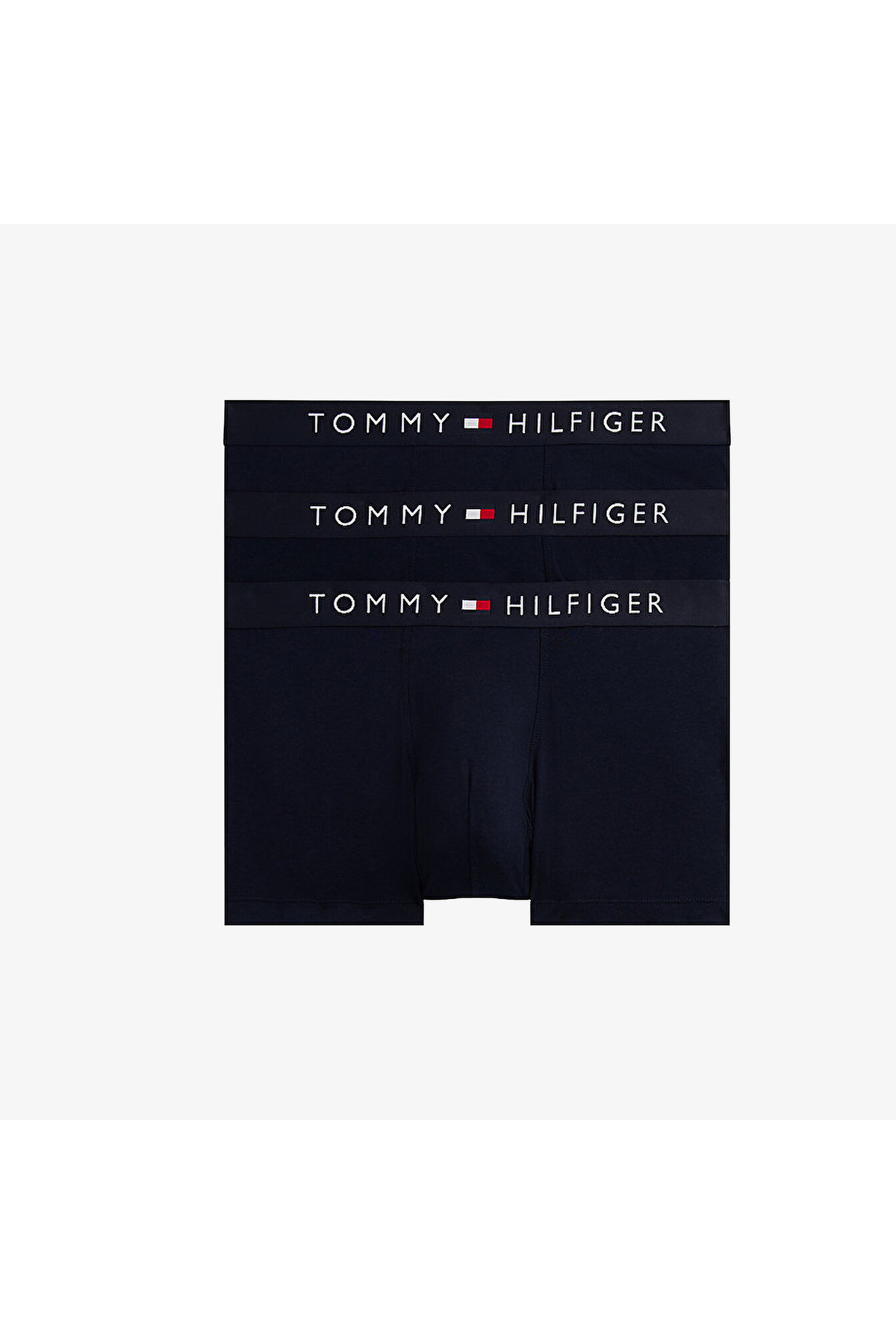 تامی هیلفیگر شورت باکسر مشکی مردانه اورجینال بسته ۳ عددی Brief