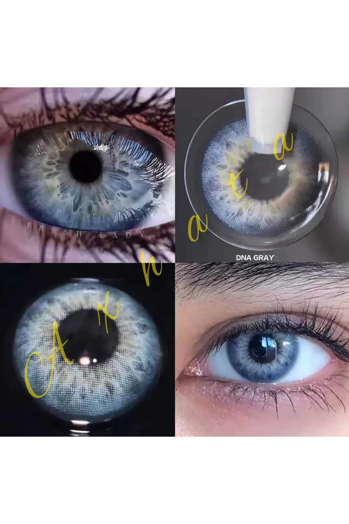 Axhara Newyork Retina Bluegray Gri Mavi Renk Yıllık Kullanım