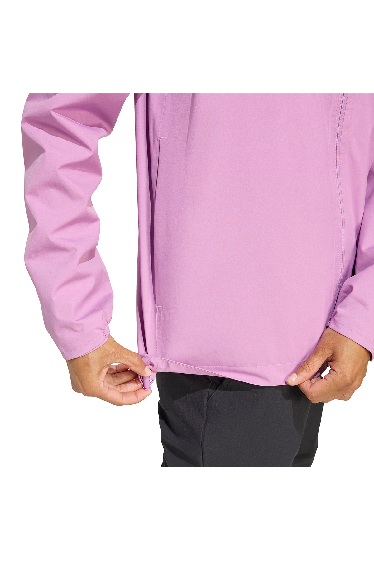 adidas Multi Essentials 2L Rain Kadın Mor Outdoor Ceket JY0481 görsel 5