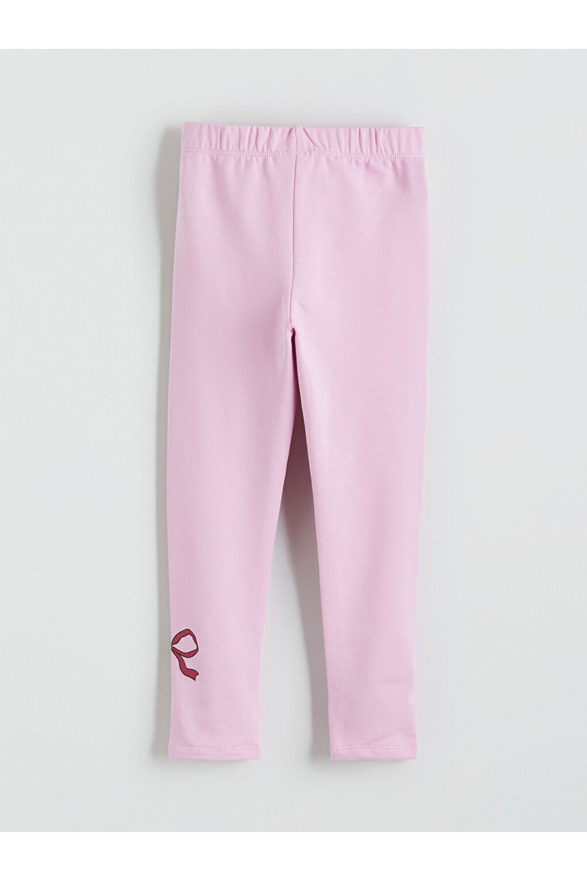 LC Waikiki Lila Beli Lastikli Kurdele Detaylı Kız Çocuk Tayt 2'li fotoğrafı 4 (önizleme)