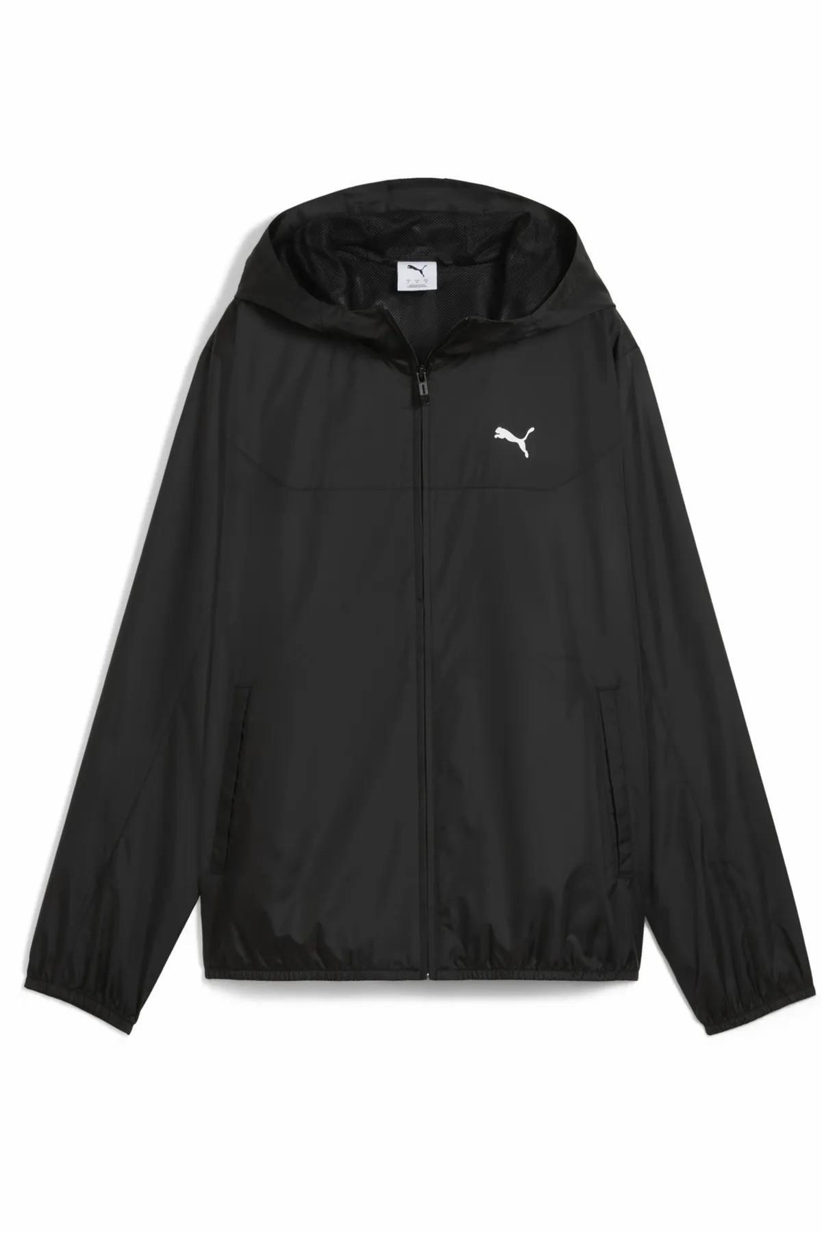Puma Kadin Siyah Ess Regular Windbreaker 68513301 Ceket 68513301-Siyah görsel 5