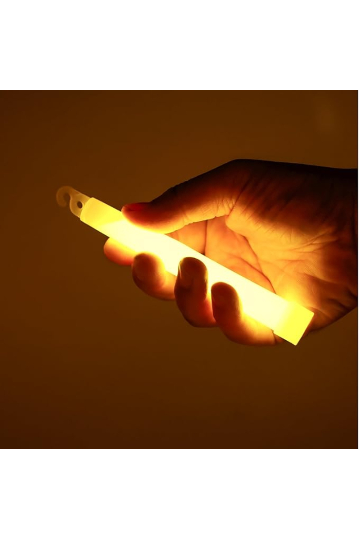 STOREMAX Turuncu Renk Karanlıkta Yanan Asılabilir Glow Stick Lamba 1 Adet