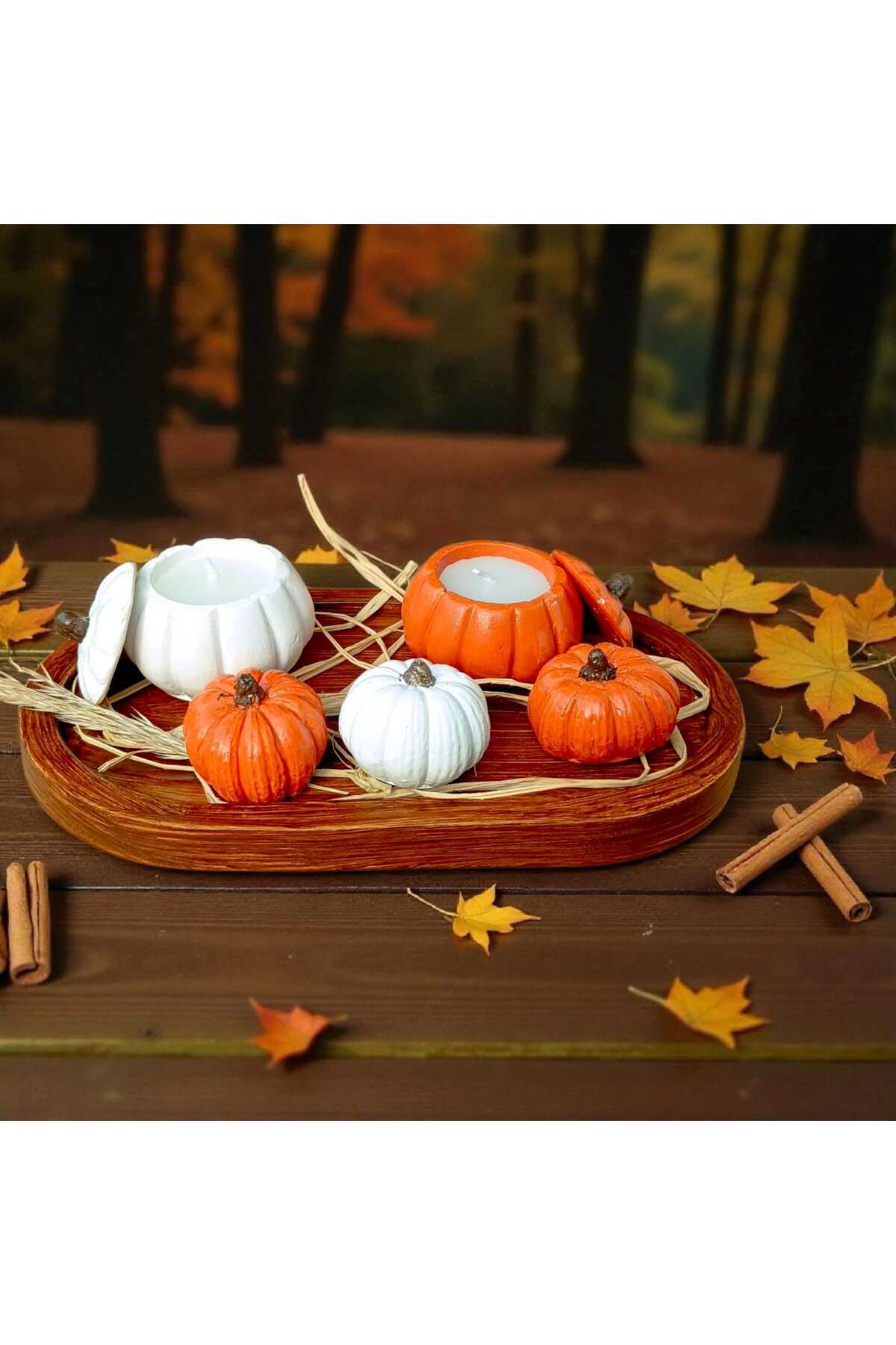 THE BOHEMM Bal Kabağı Mum Seti