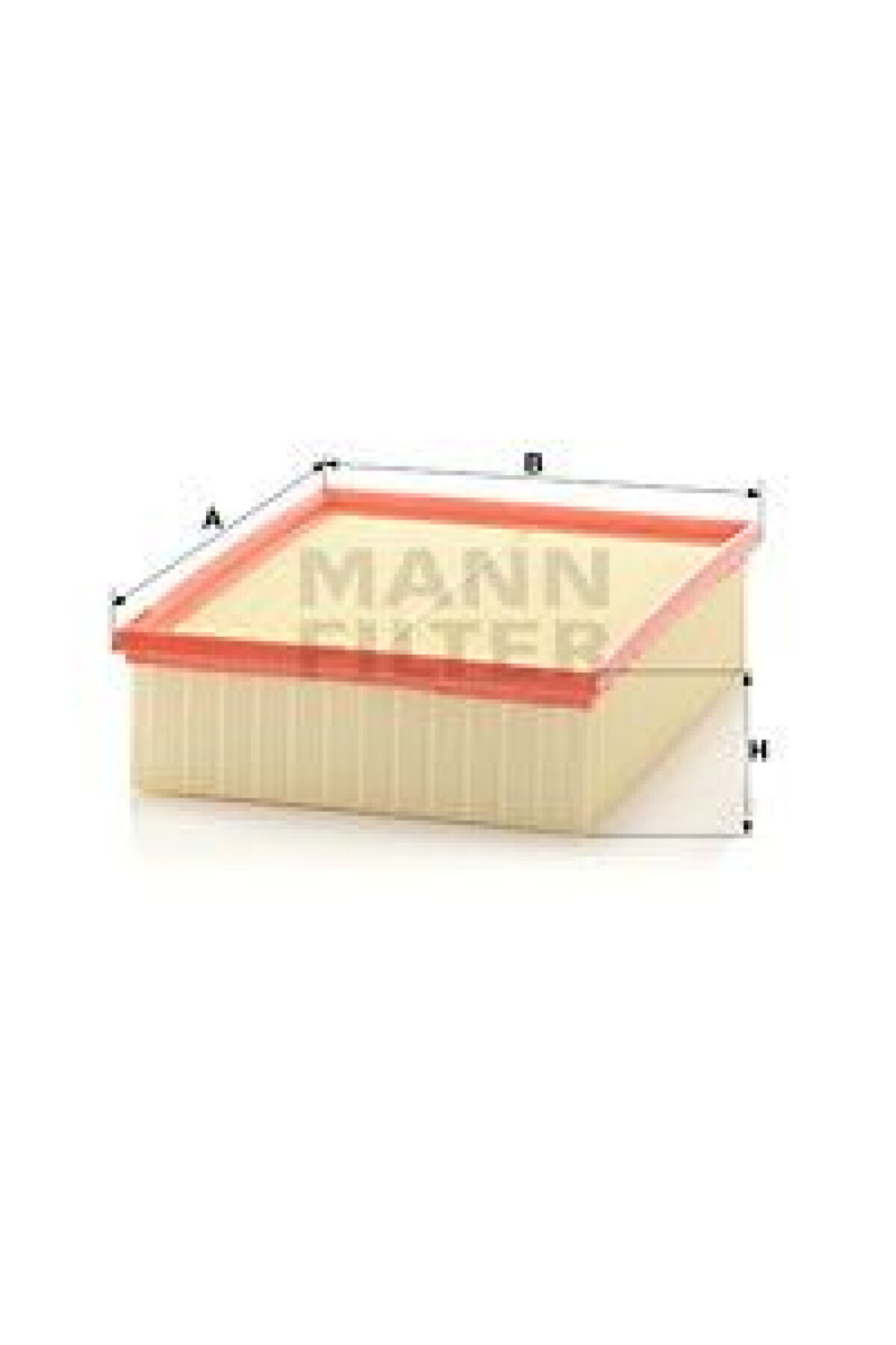 MANN Vag Hava Filtresi A4 1,6t 1,8t 1,9tdi 2,0 2,0tdi 2,4 2,5tdi 2,7tdi 3,0 3,2 Exeo 1,6 1,8tsi 2,0 2,0td