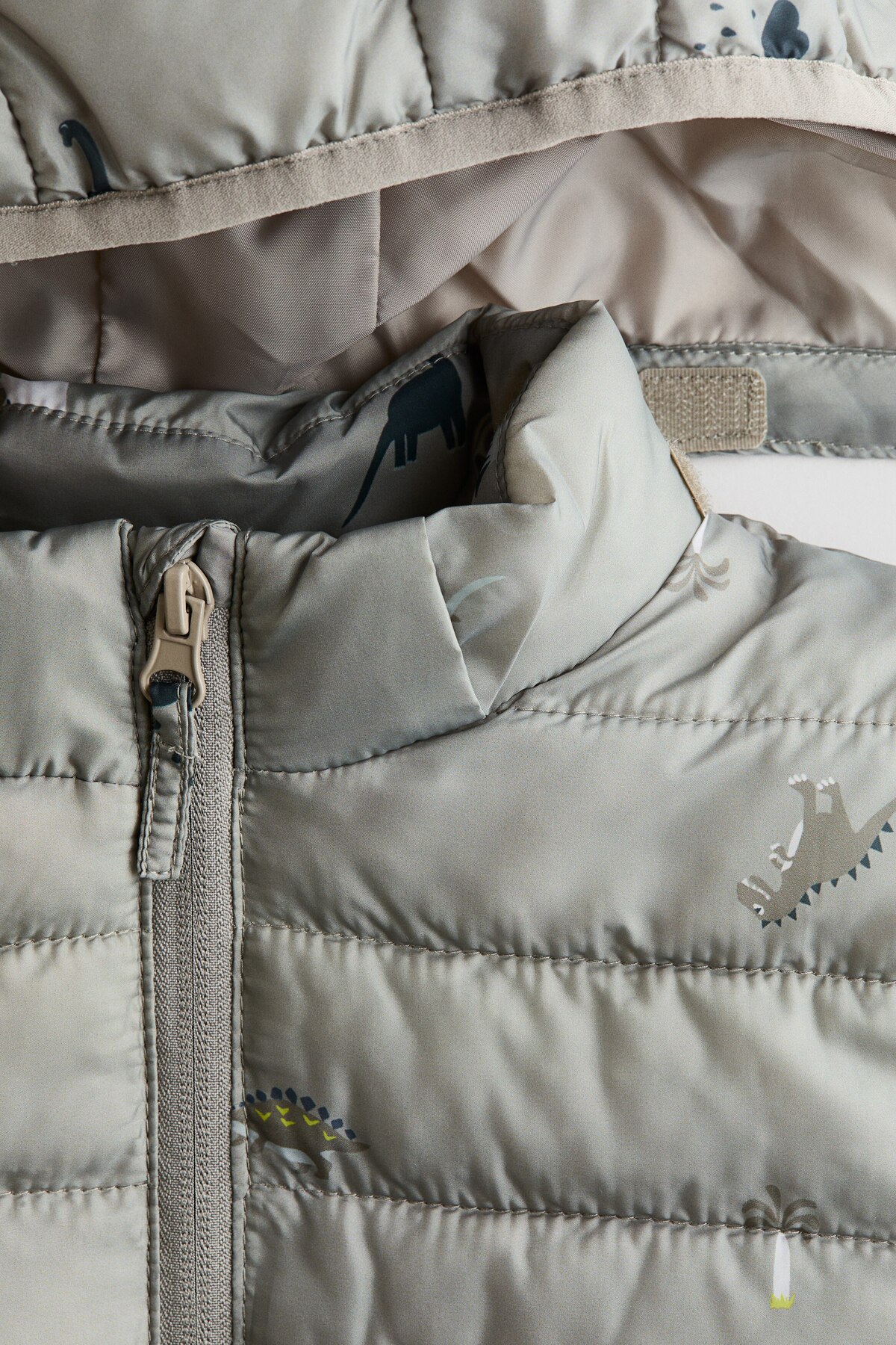 H&M Dolgulu Su Tutmaz Ceket fotoğrafı 2 (önizleme)