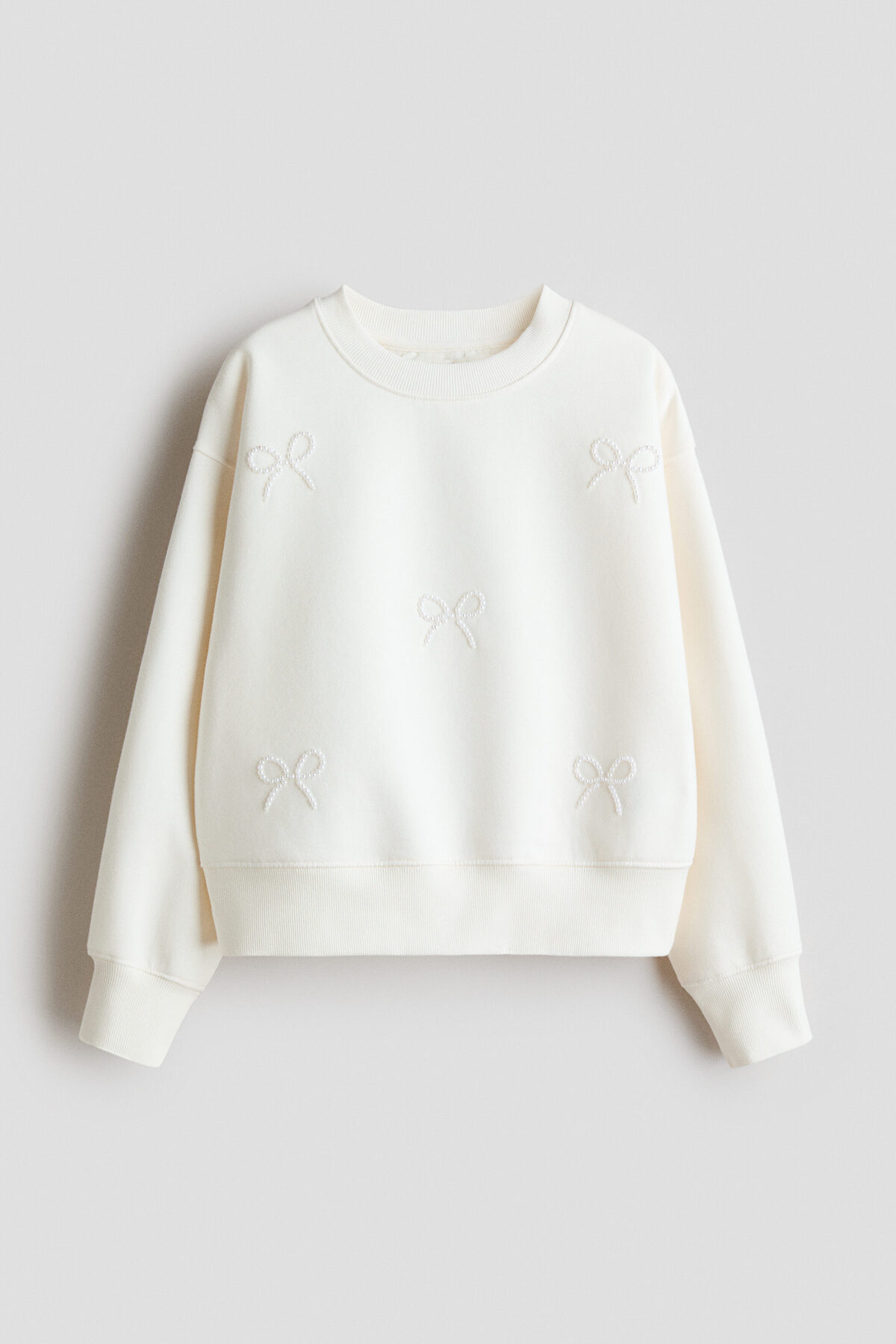 سویشرت با جزئیات طرح‌دار اچ اند ام سویشرت H&M