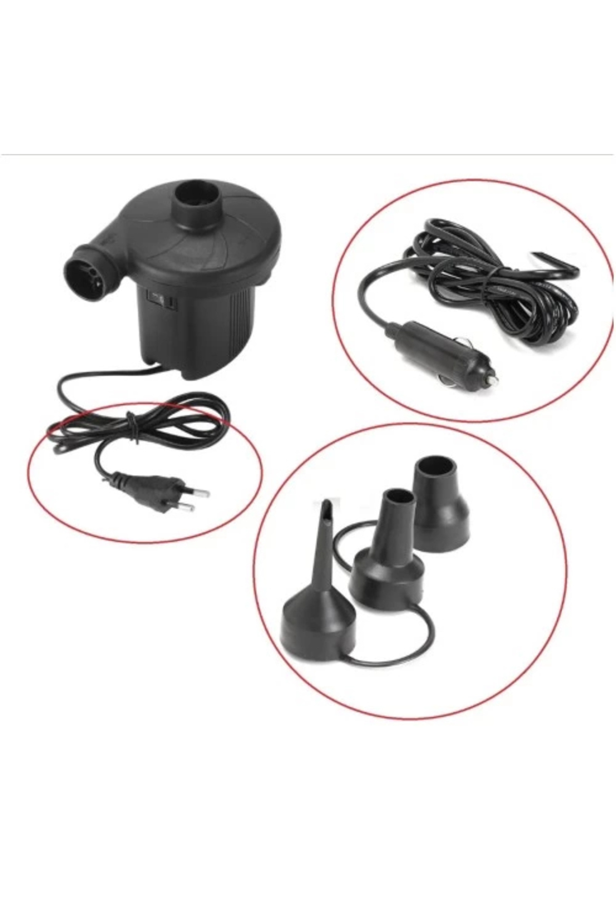 eco port Yatak Şişirme Havuz Şişirme Boşaltma Hava Pompası