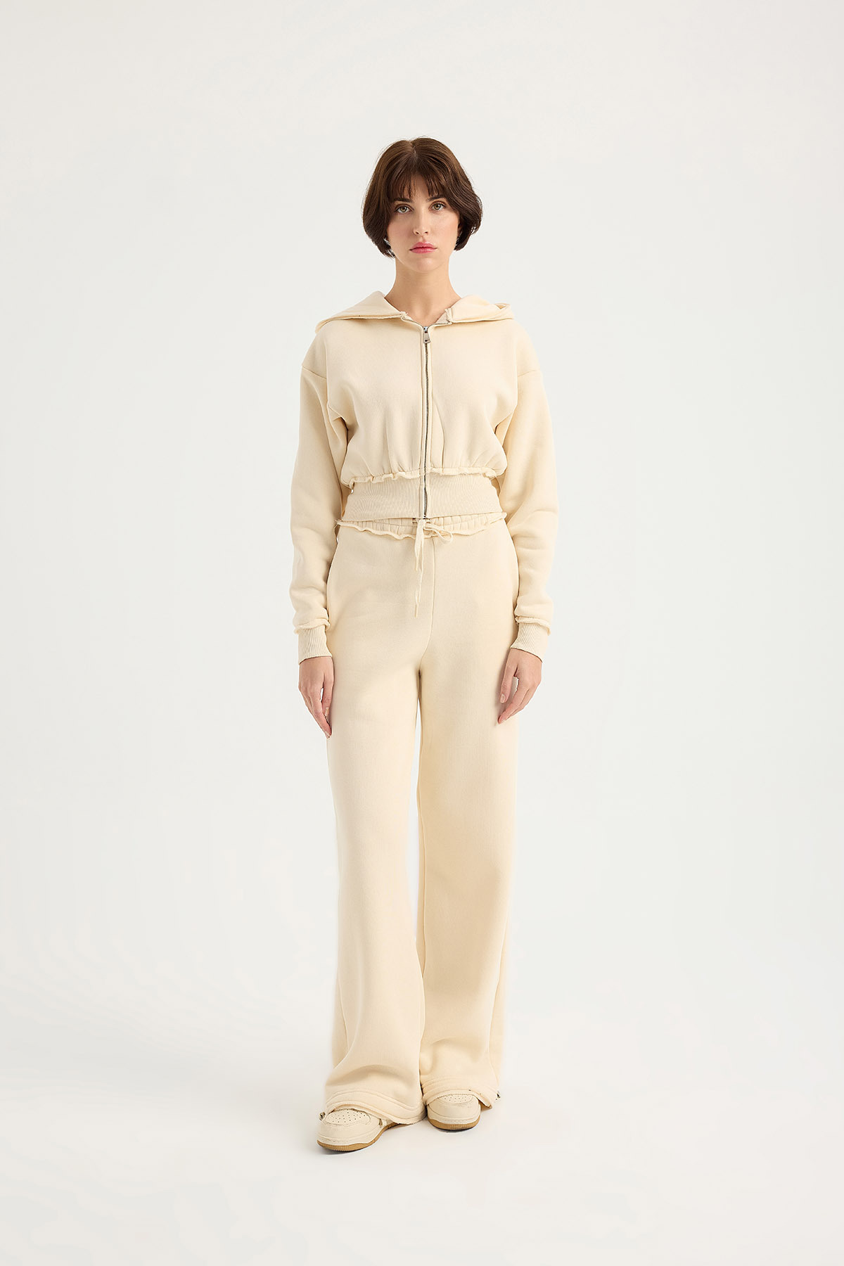 3 Thread Raised Tracksuit with Filthy Stitching Detail