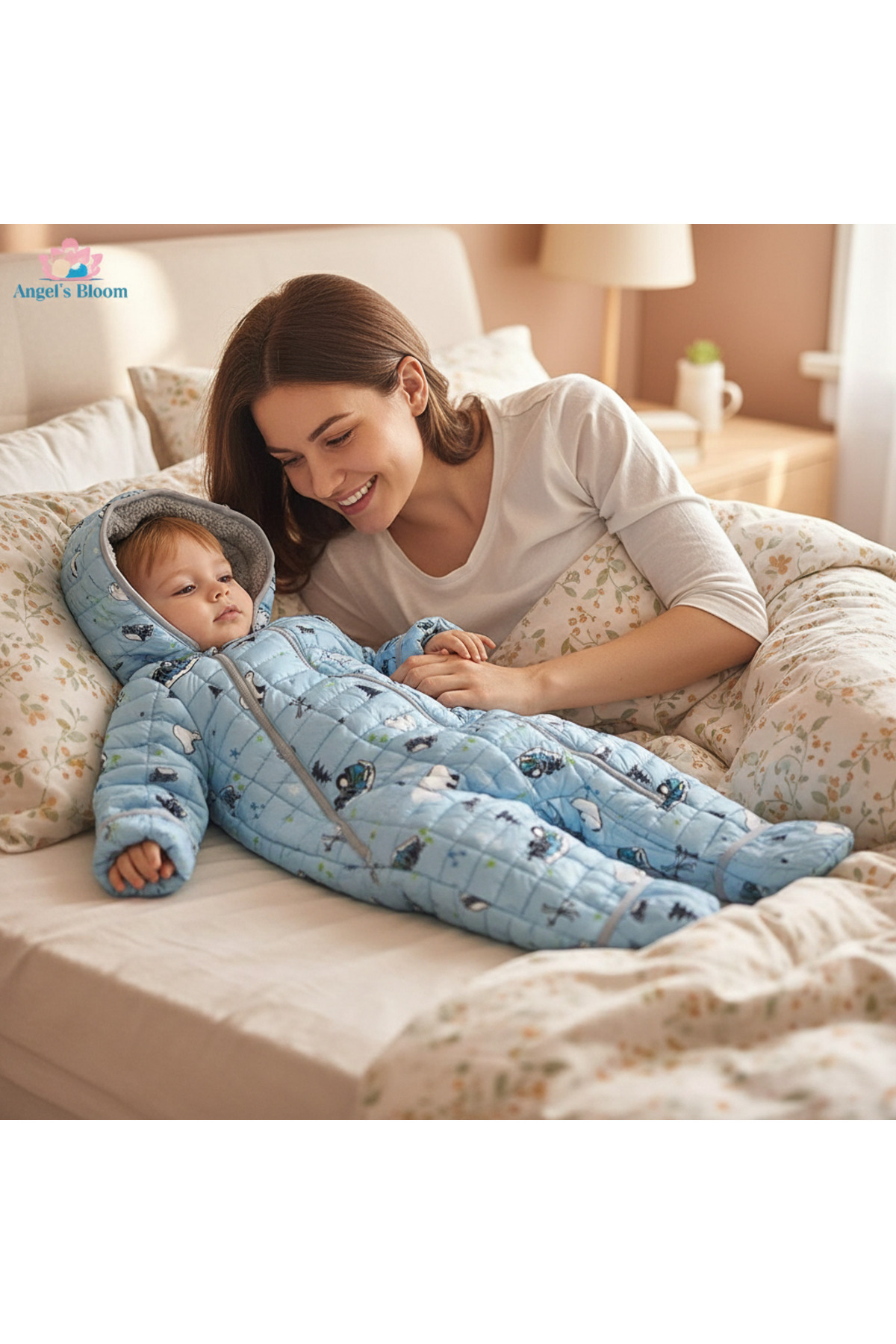 melisam.msg Bebek Tulum Mont İçi Kürklü Kış Sevimli fotoğrafı 3 (önizleme)