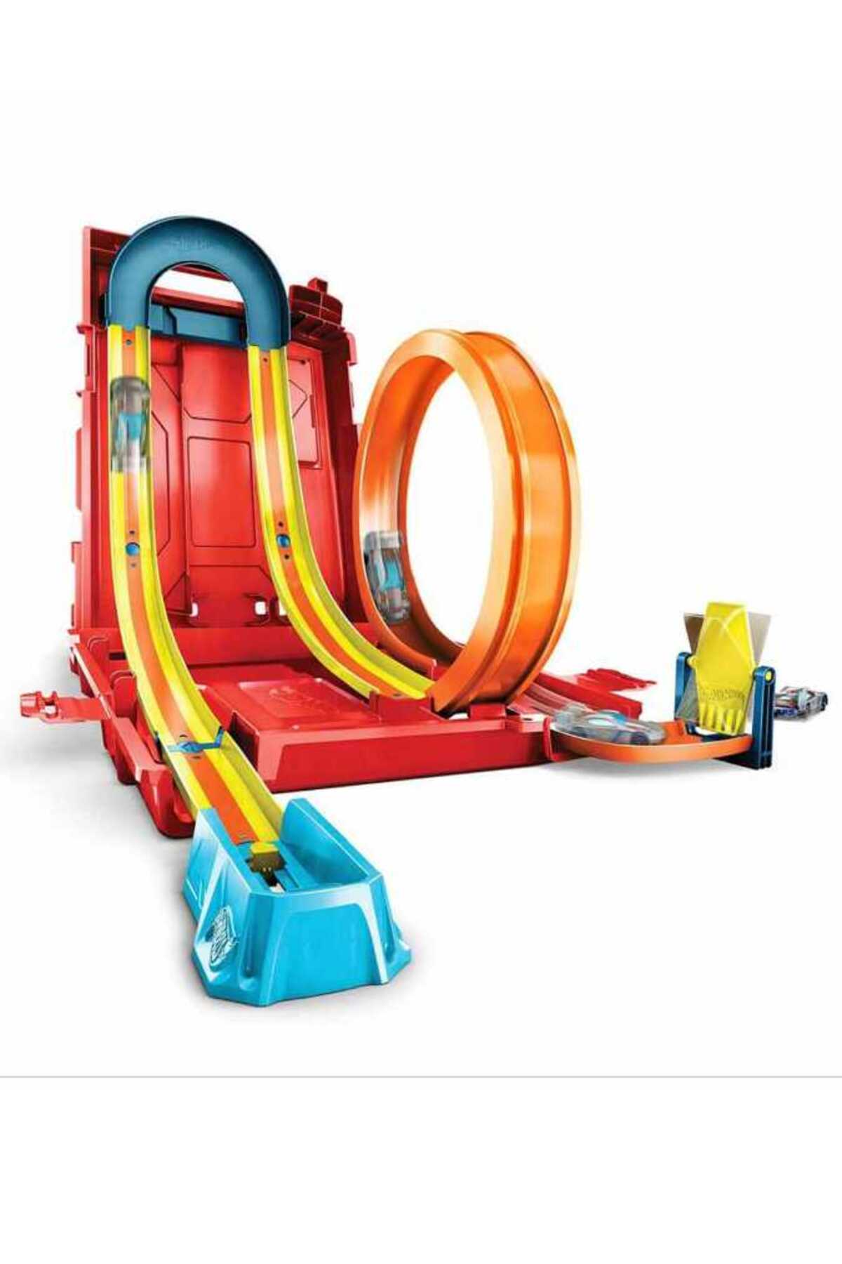 HOT WHEELS HDX78 HW Track Builder Benzin Bidonu Akrobasi Seti, Track Builder fotoğrafı 3 (önizleme)