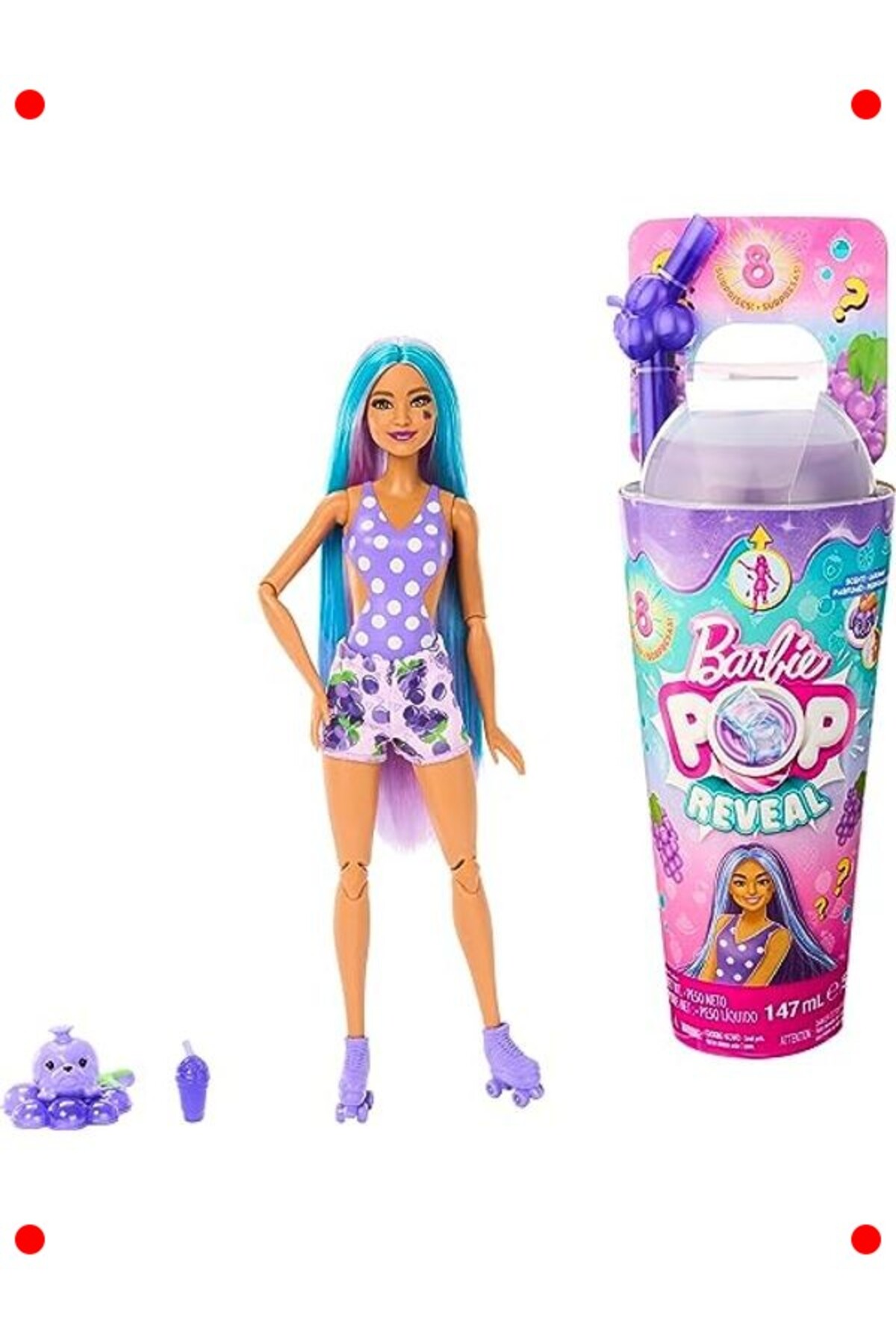 فیگور عروسک مرموز کانسپت میوه (انگور)