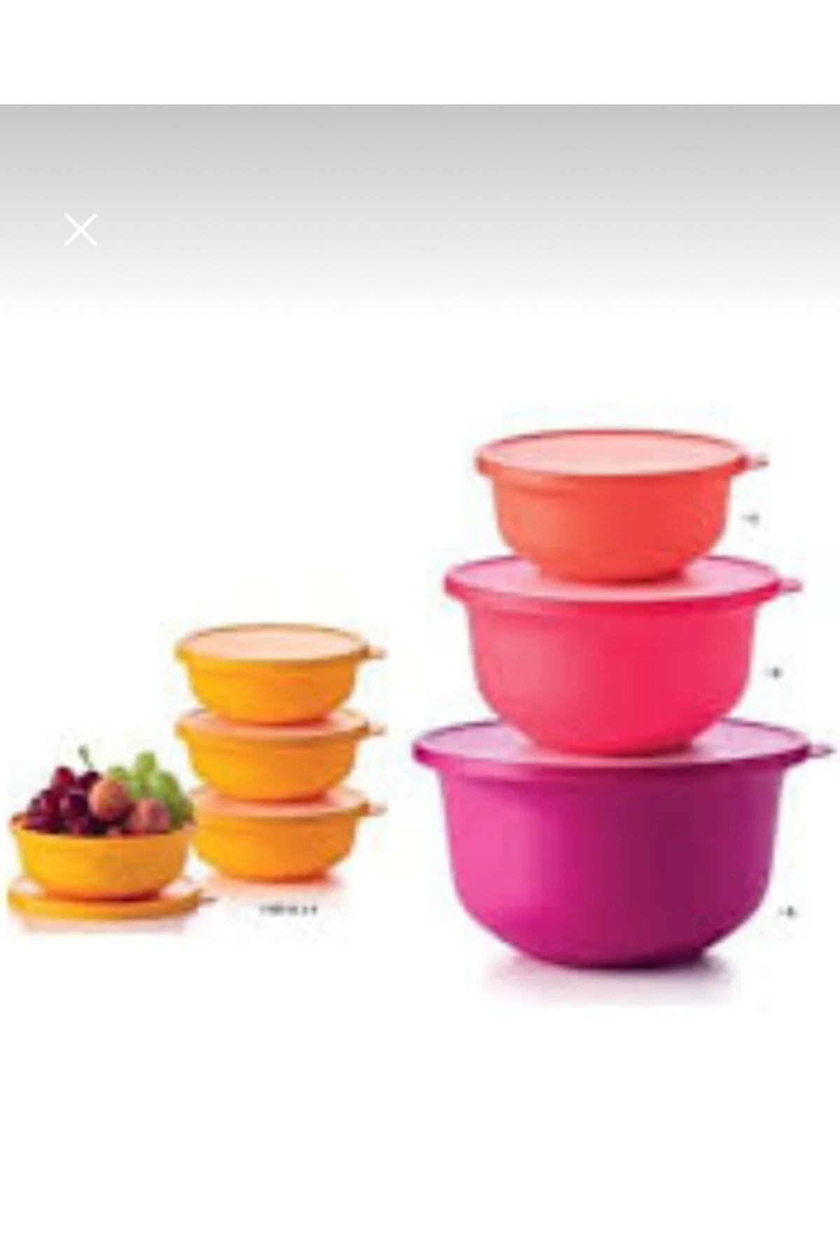 Tupperware Aloha 7 li set