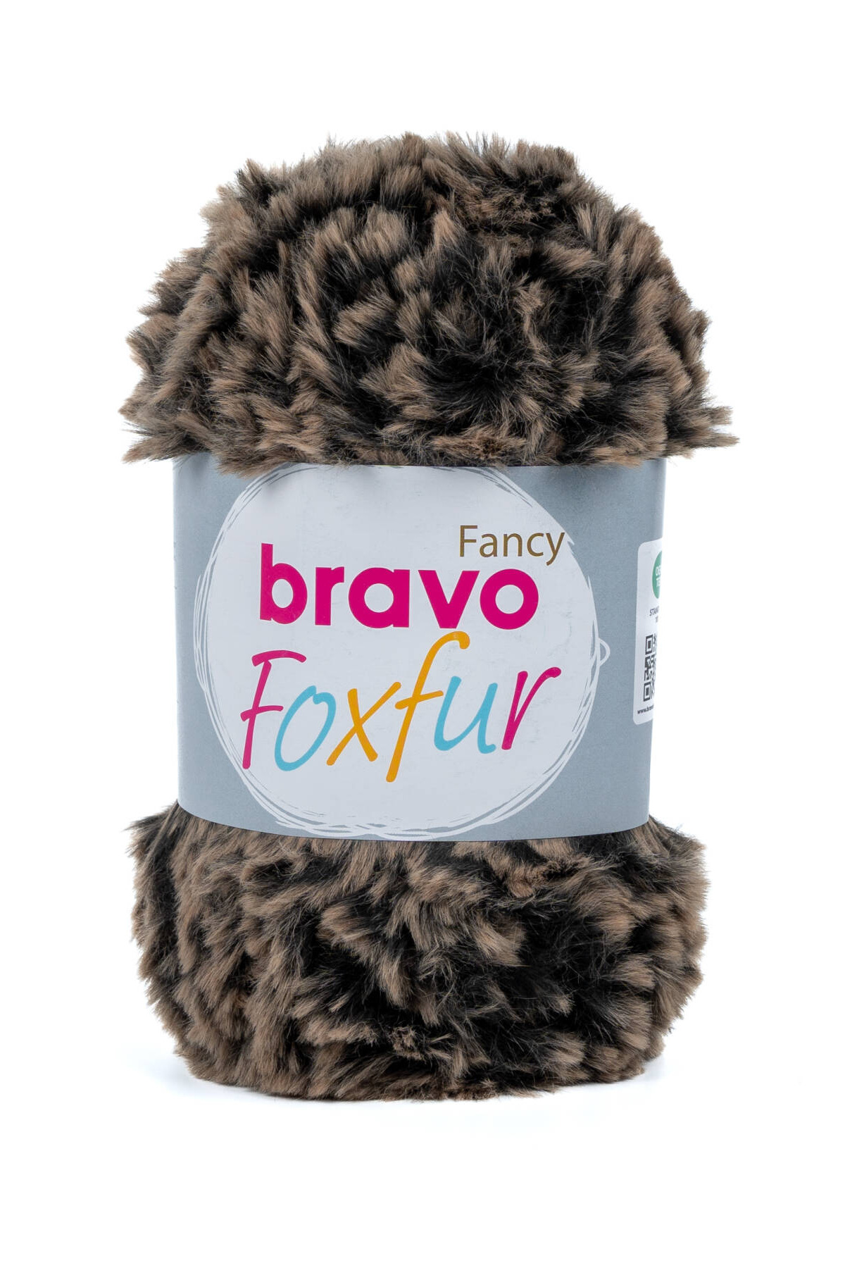 Foxfur 81 Dark Brown 100 Gr 50 Mt Fur Rope Knitting Rope
