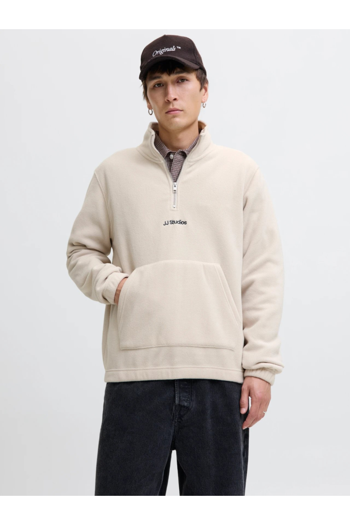 سویشرت نیم زیپ مردانه - سوهو جک اند جونز سویشرت Jack & Jones