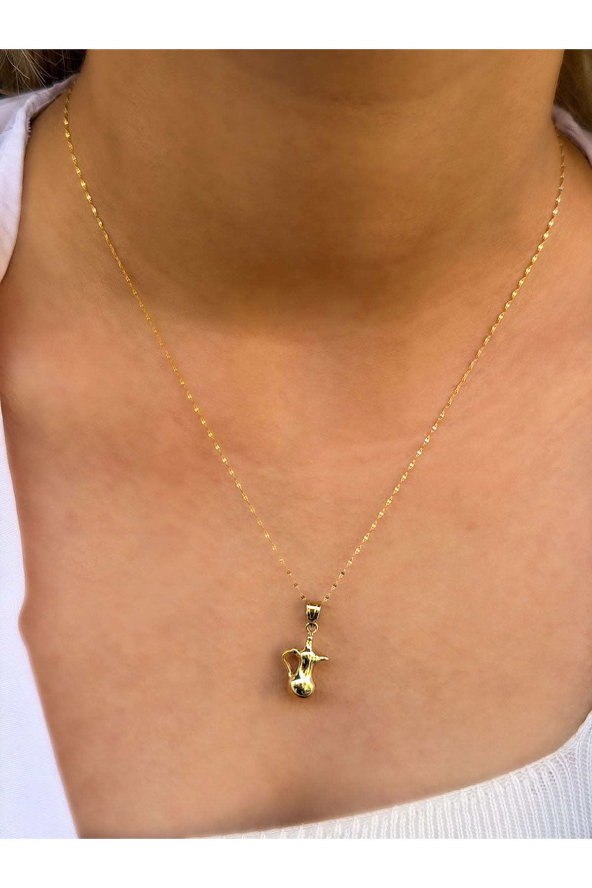 UZUNDAĞ KUYUMCULUK 14 Ayar Altın Testi Kolye
