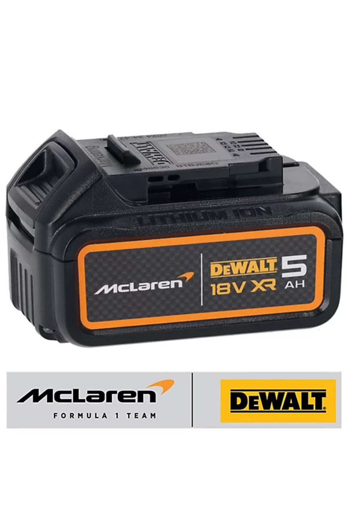 Dewalt Mclaren Serisi DCB184 XR 18V 5A Li-Ion +%50 Powershock Power Yedek Batarya
