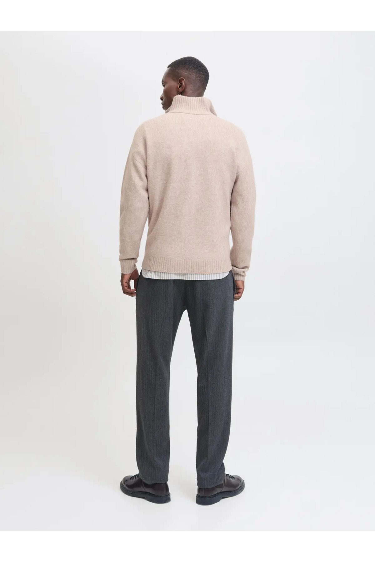 ژاکت کشی مردانه راسته آستین بلند | جک اند جونز Jack & Jones 12278937 - تصویر 6