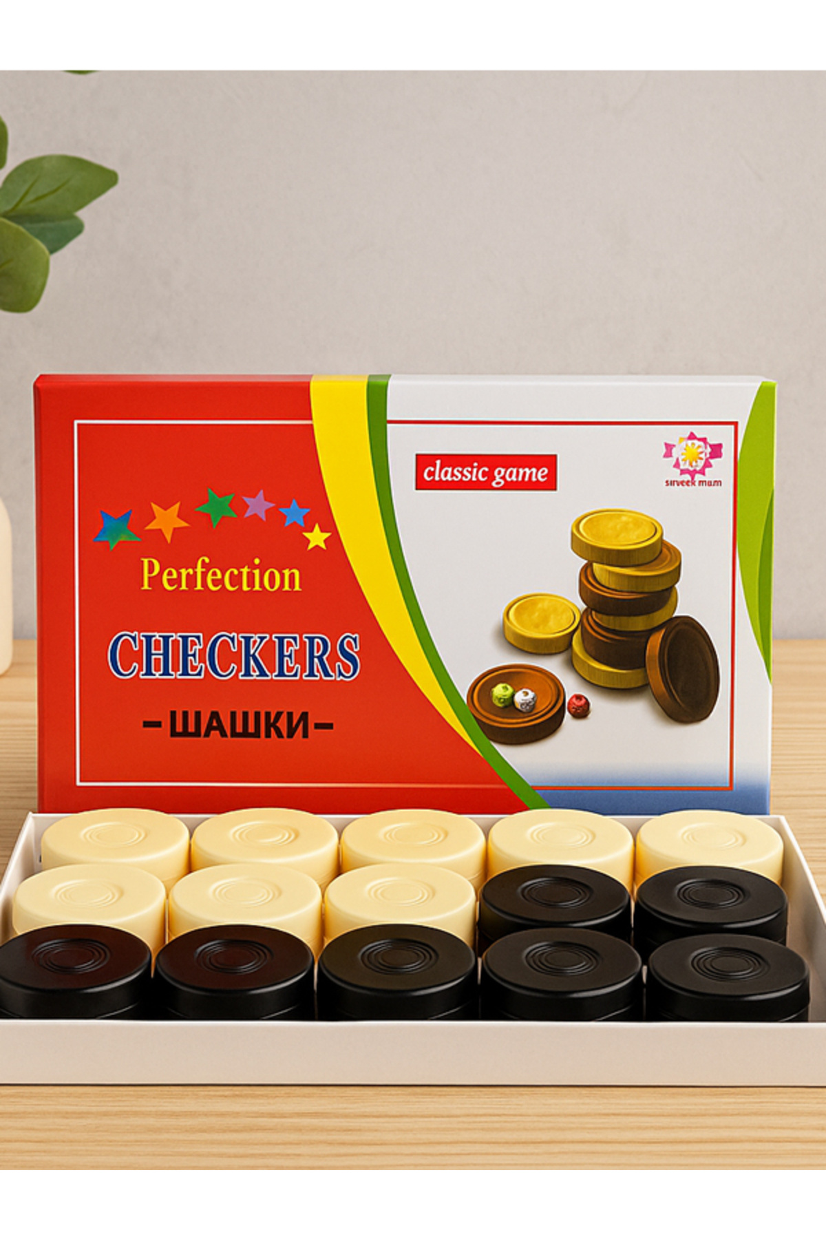 moryconcept Akrilik Tavla Pulu Seti – Dayanıklı & Şeffaf Tasarım – 18x10 cm