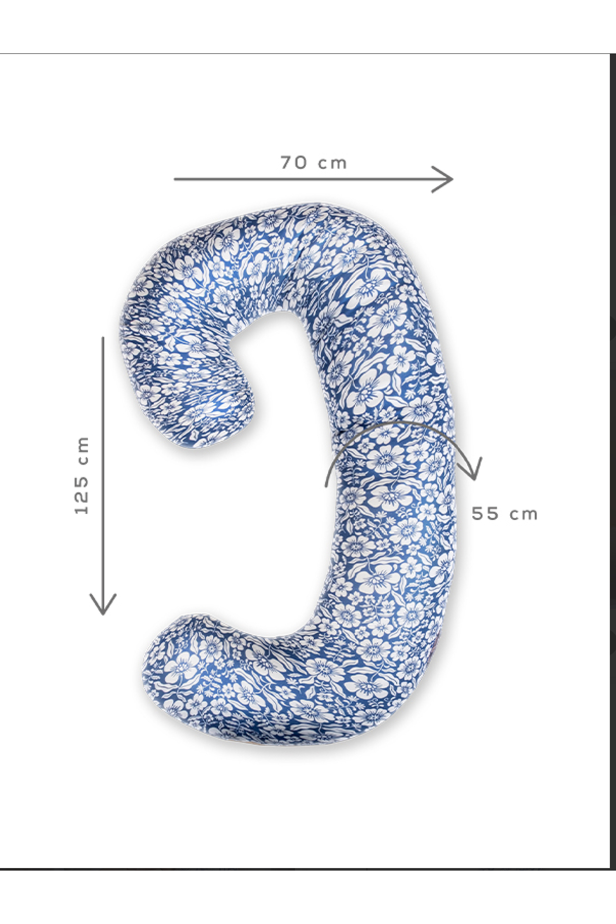 PUFYMAX Hamile yastığı,emzirme yastığı,uyku arkadaşı,aktivite yastığı,pamuk kumaş,YEDEK KILIF HEDİYELİ fotoğrafı 4 (önizleme)