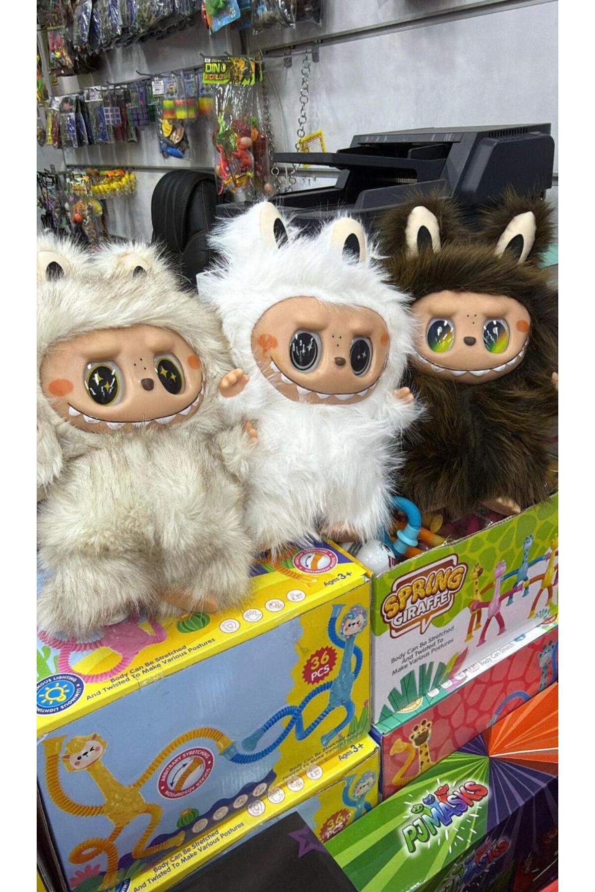 SHAMİRA 1 adet dev labubu 40 cm zimomo labubu büyük boy - Fiyatı