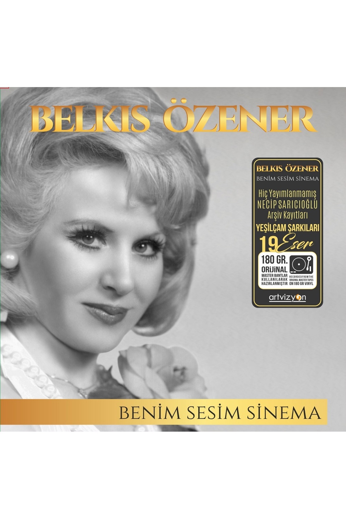 My Yonca Belkıs Özener Benim Sesim Sinema Plak / ORIJINAL AMBALAJINDA SIFIR LP