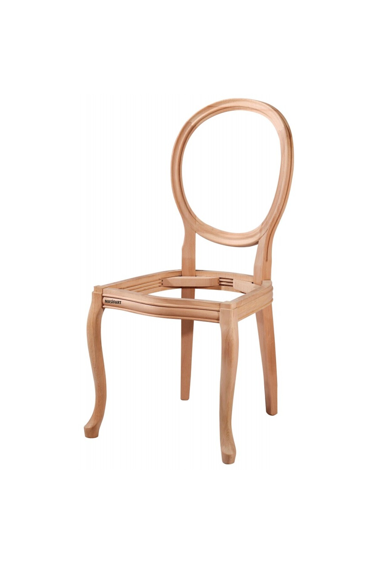 Masifart Caalum Madalyon Sandalye Cilasız Ham