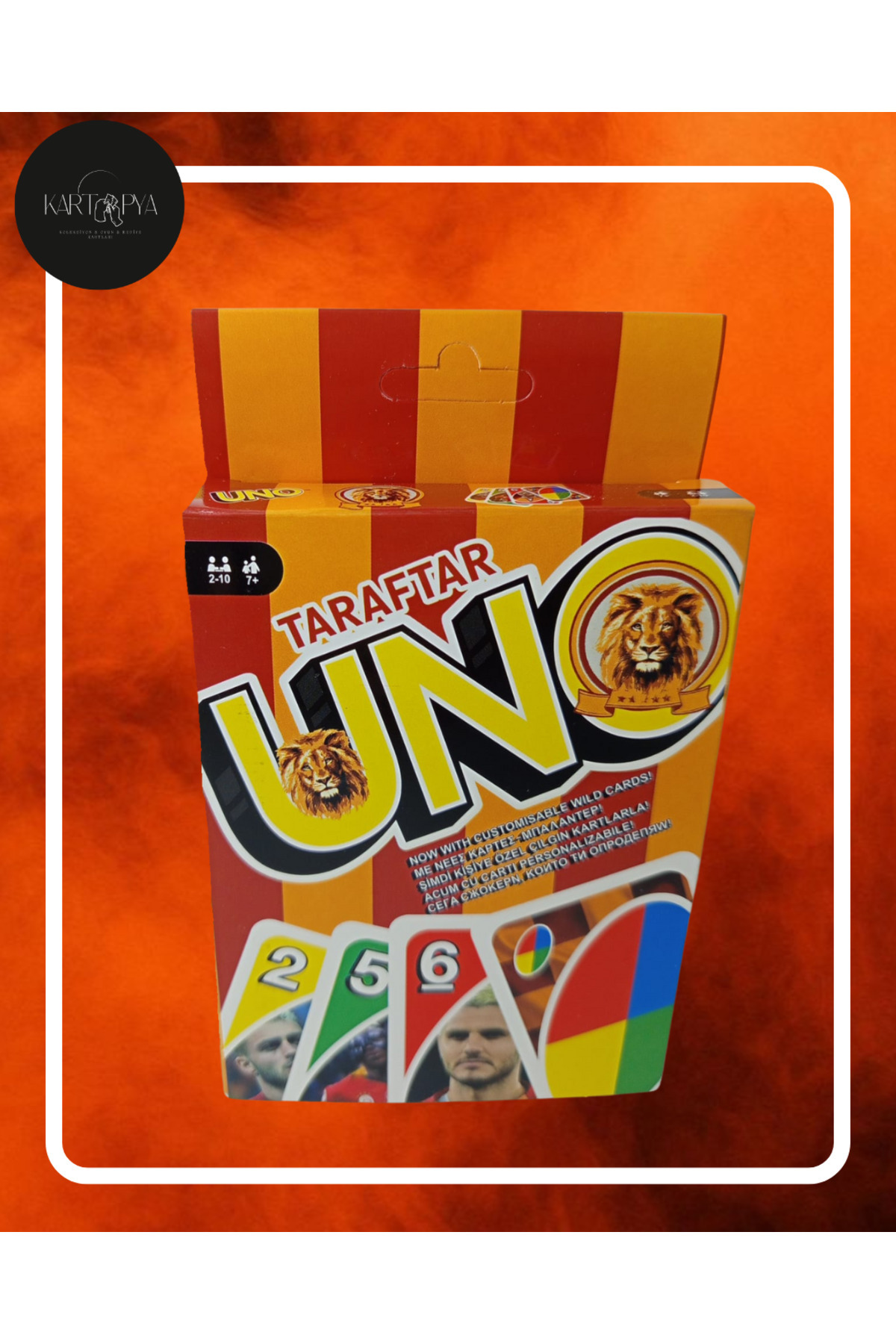 Marka 1905 Taraftar Sarı Kırmızı UNO Kartı - 112 Kart Kendi Kuralını Koy!