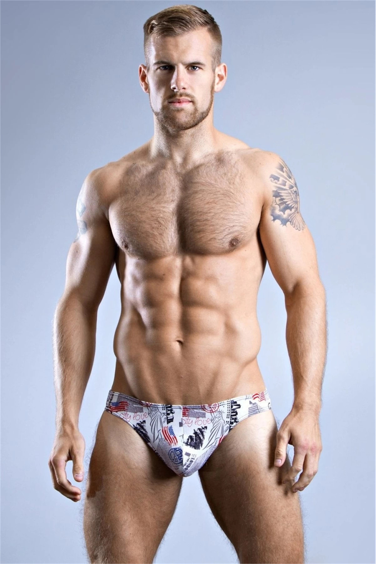 emosavm Doreanse Desenli Modal Erkek Slip 1399