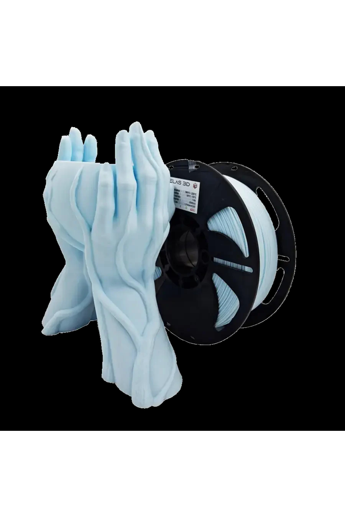 ELAS3D Elas 3D Pastel Mavi PLA Pro Filament - 1.75mm - 1 Kg